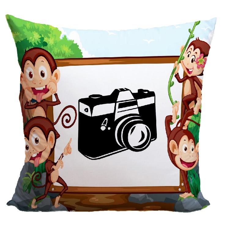 E-shop Fotovankúš Monkeys 40x40 cm