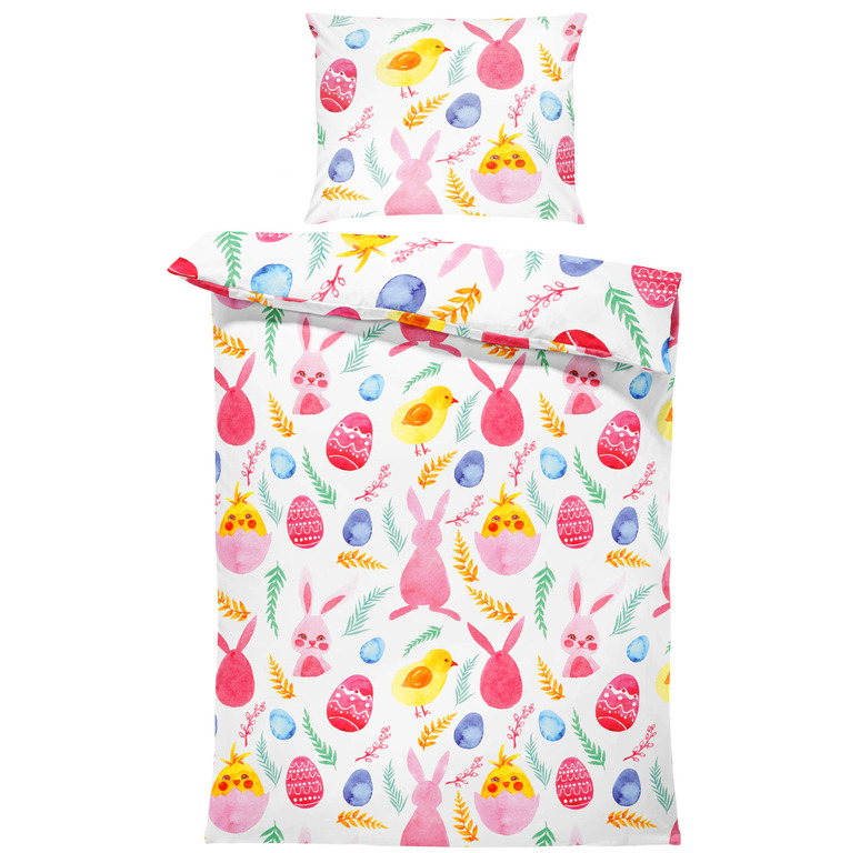 E-shop Obliečky Veĺká noc – watercolor (Rozmer: 1x150/200 + 1x60/50)