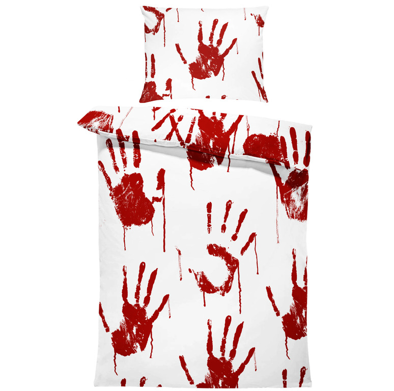 E-shop Obliečky Bloody Hand (Rozmer: 1x140/200 + 1x90/70)