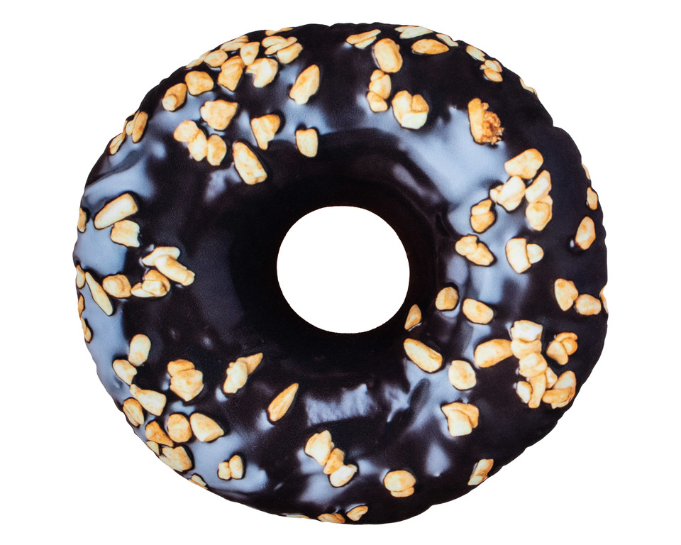 E-shop 3D vankúš Donut s čokoládou