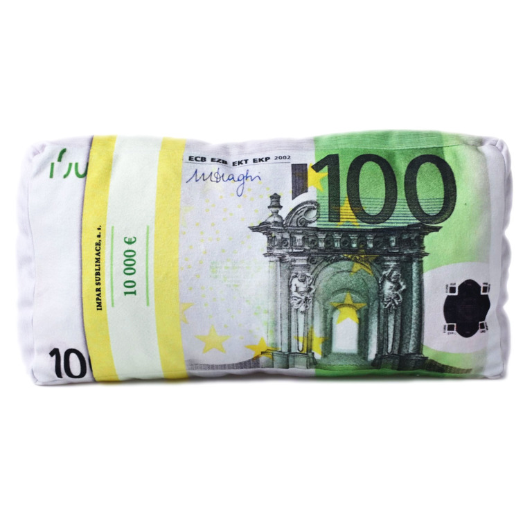E-shop 3D vankúš Bankovky 100 €
