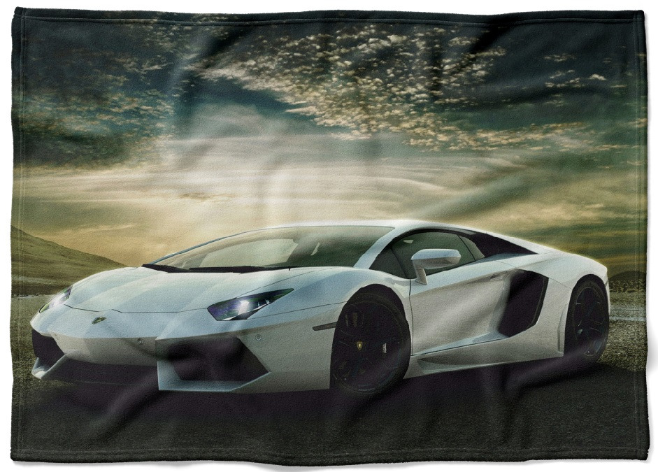 Deka Lamborghini (Rozmer: 150 x 120 cm, Podšitie baránkom: NE)