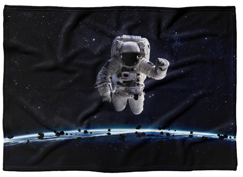 E-shop Deka Astronaut (Rozmer: 200 x 140 cm, Podšitie baránkom: NE)
