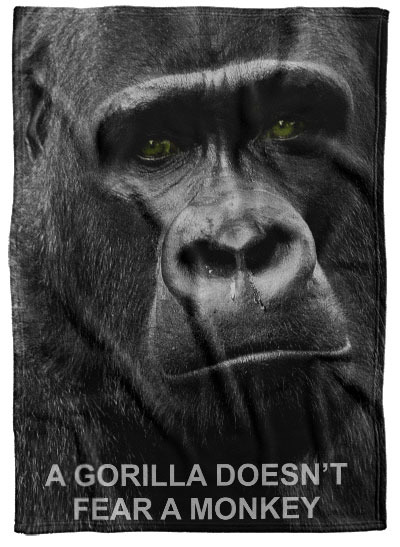 E-shop Deka Gorilla doesn´t fear (Podšitie baránkom: NE)