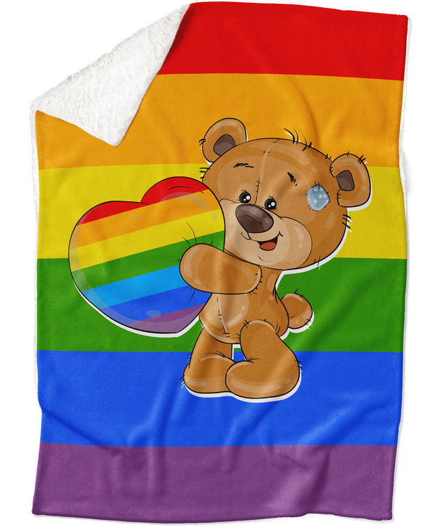 E-shop Deka LGBT Bear (Podšitie baránkom: ÁNO)
