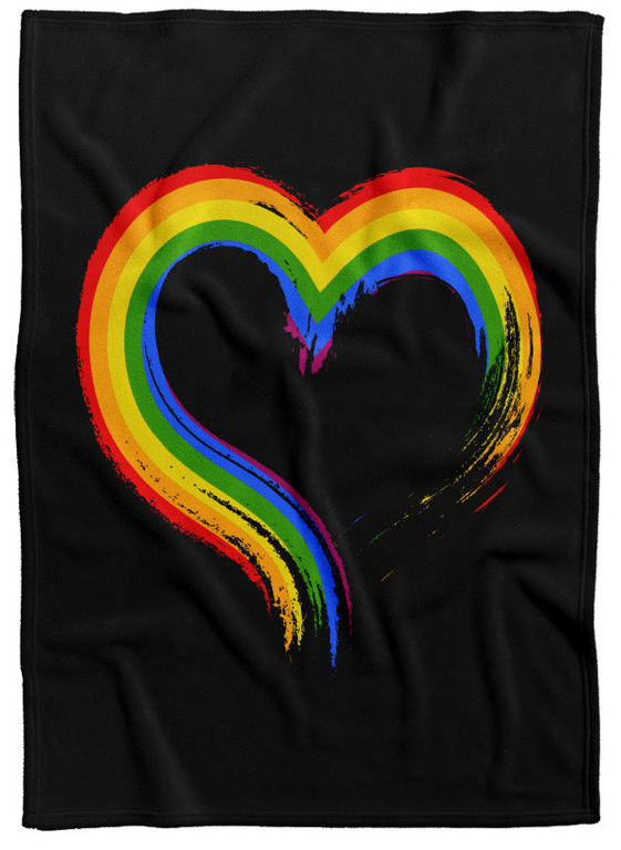 E-shop Deka LGBT Heart (Podšitie baránkom: NE)