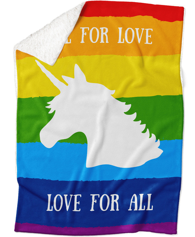 E-shop Deka LGBT Unicorn (Podšitie baránkom: ÁNO)