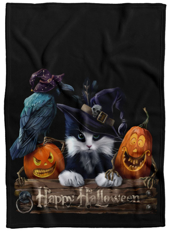 E-shop Deka Happy Halloween (Podšitie baránkom: NE)