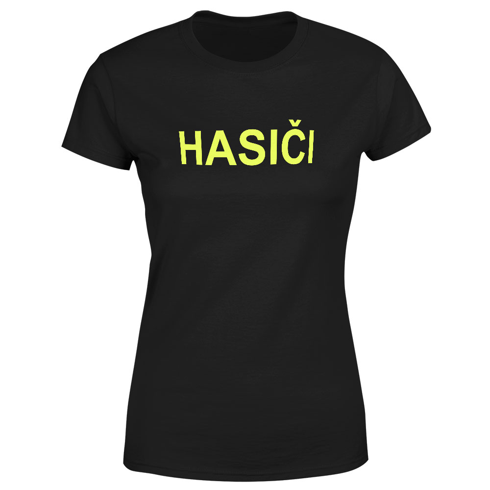 E-shop Tričko Hasiči - nápis (Veľkosť: S, Typ: pre ženy)